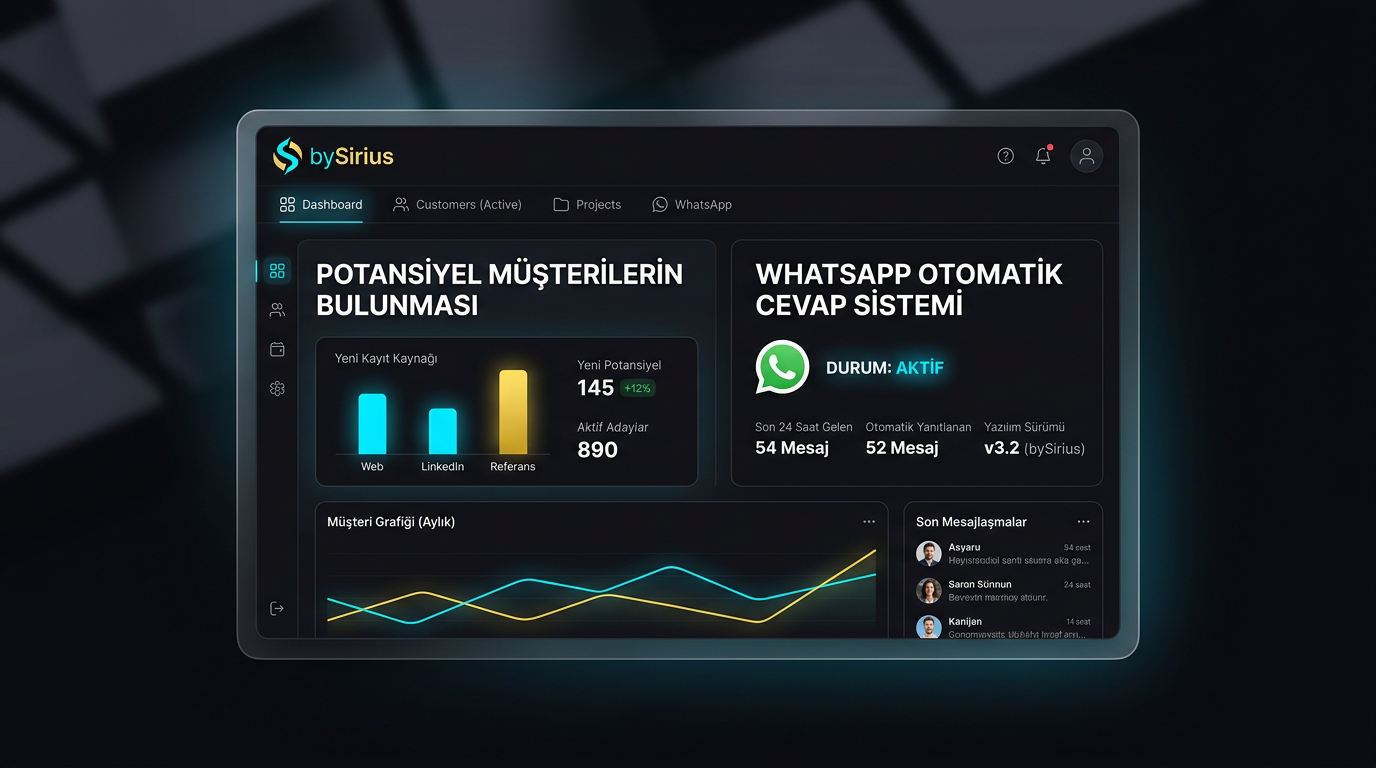 Akıllı CRM & Lead Yönetimi